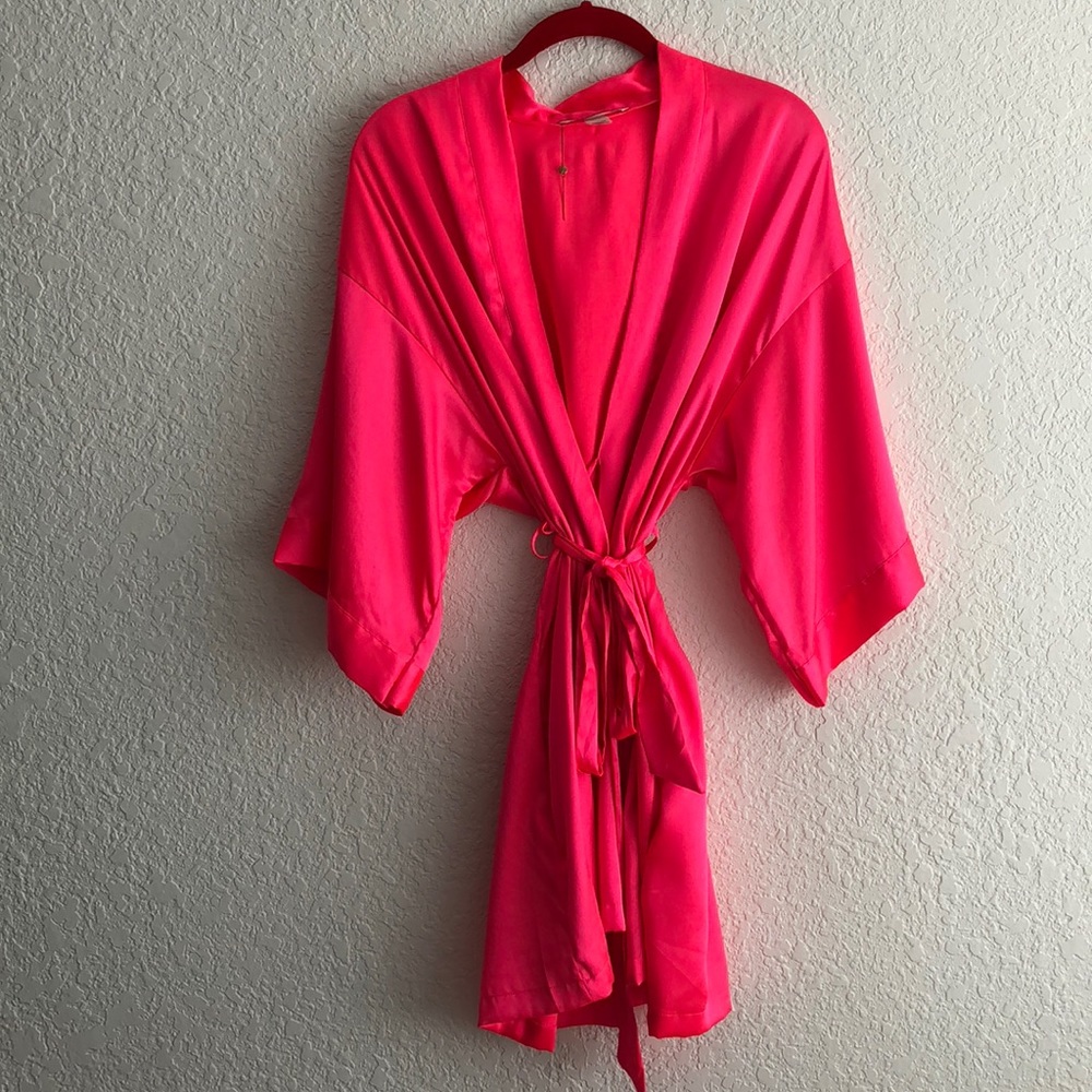 Pink Victoria’s Secret Robe